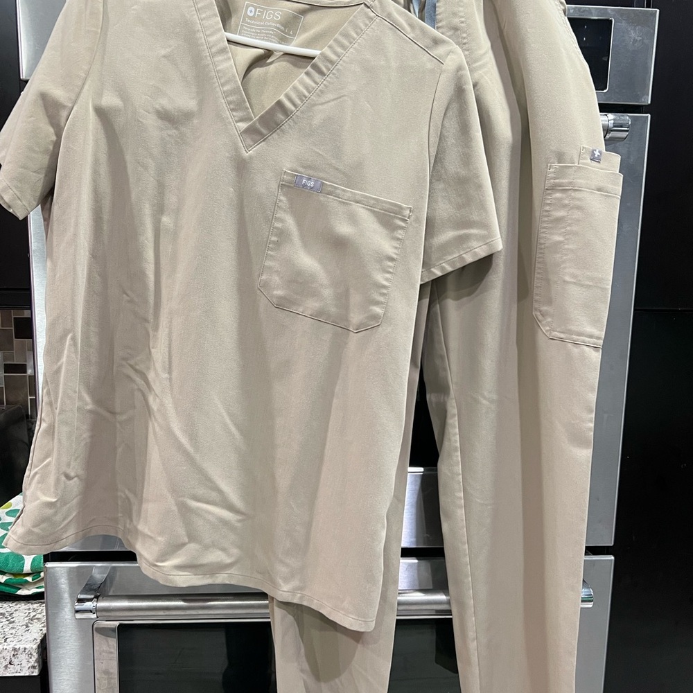 Figs Cream Other Top